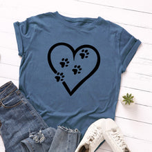 Load image into Gallery viewer, HEART PAW Women's T-Shirt