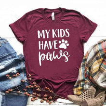 Load image into Gallery viewer, MY KIDS HAVE PAWS Women's T - Shirt
