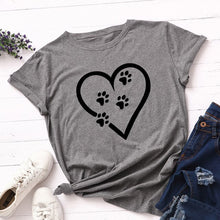 Load image into Gallery viewer, HEART PAW Women&#39;s T-Shirt
