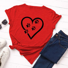 Load image into Gallery viewer, HEART PAW Women&#39;s T-Shirt
